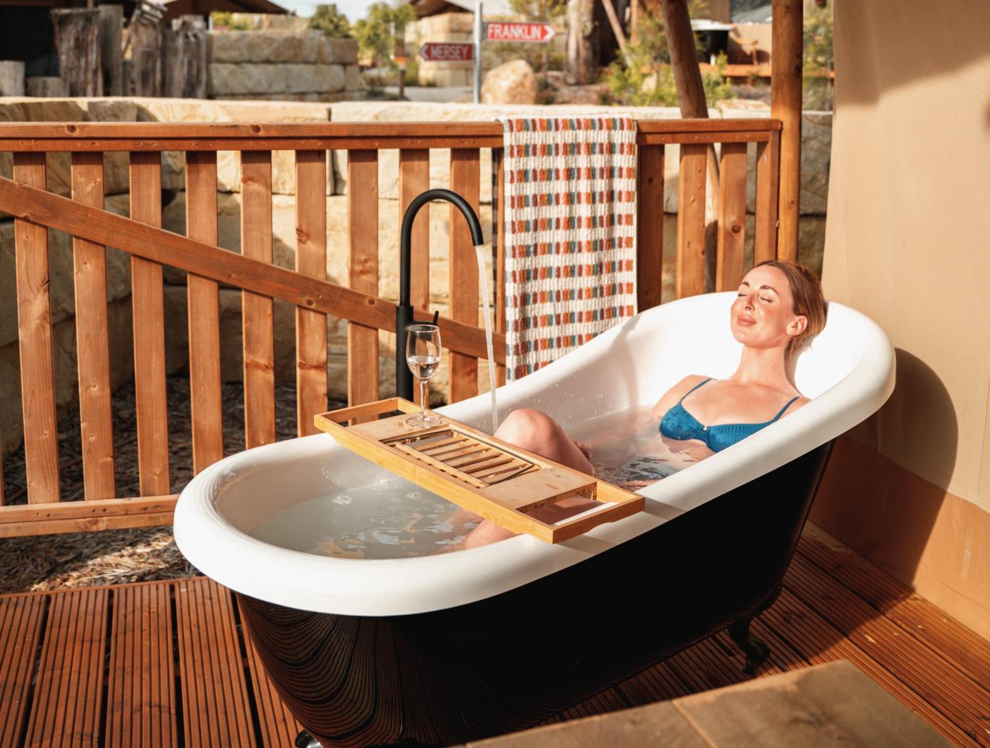 מלון סט הלנס Glamping 148 Tasmania מראה חיצוני תמונה