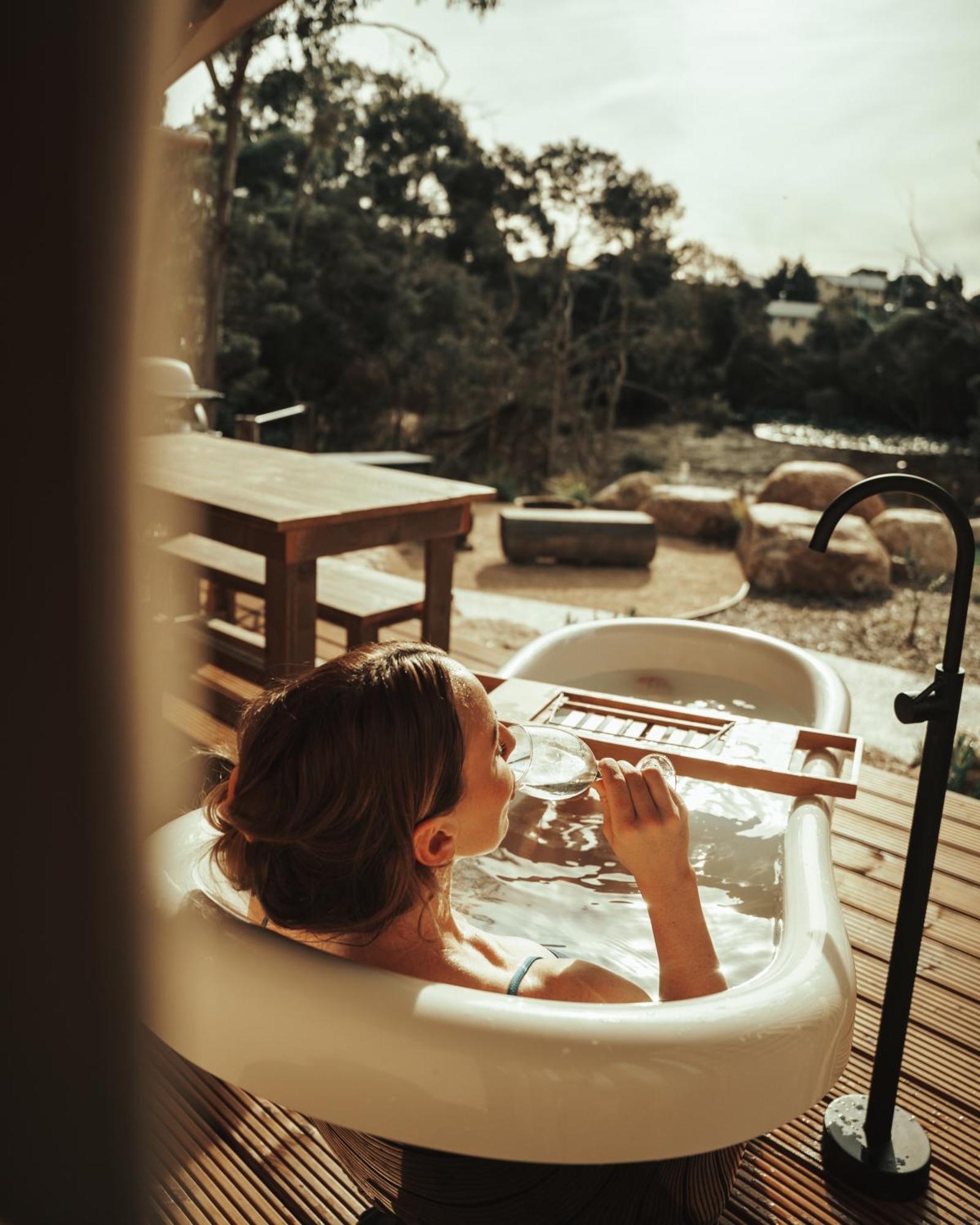 מלון סט הלנס Glamping 148 Tasmania מראה חיצוני תמונה