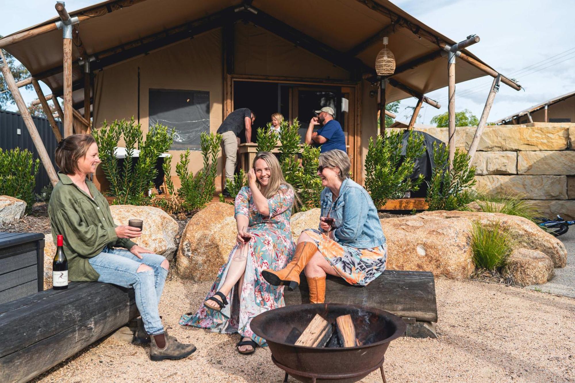 מלון סט הלנס Glamping 148 Tasmania מראה חיצוני תמונה